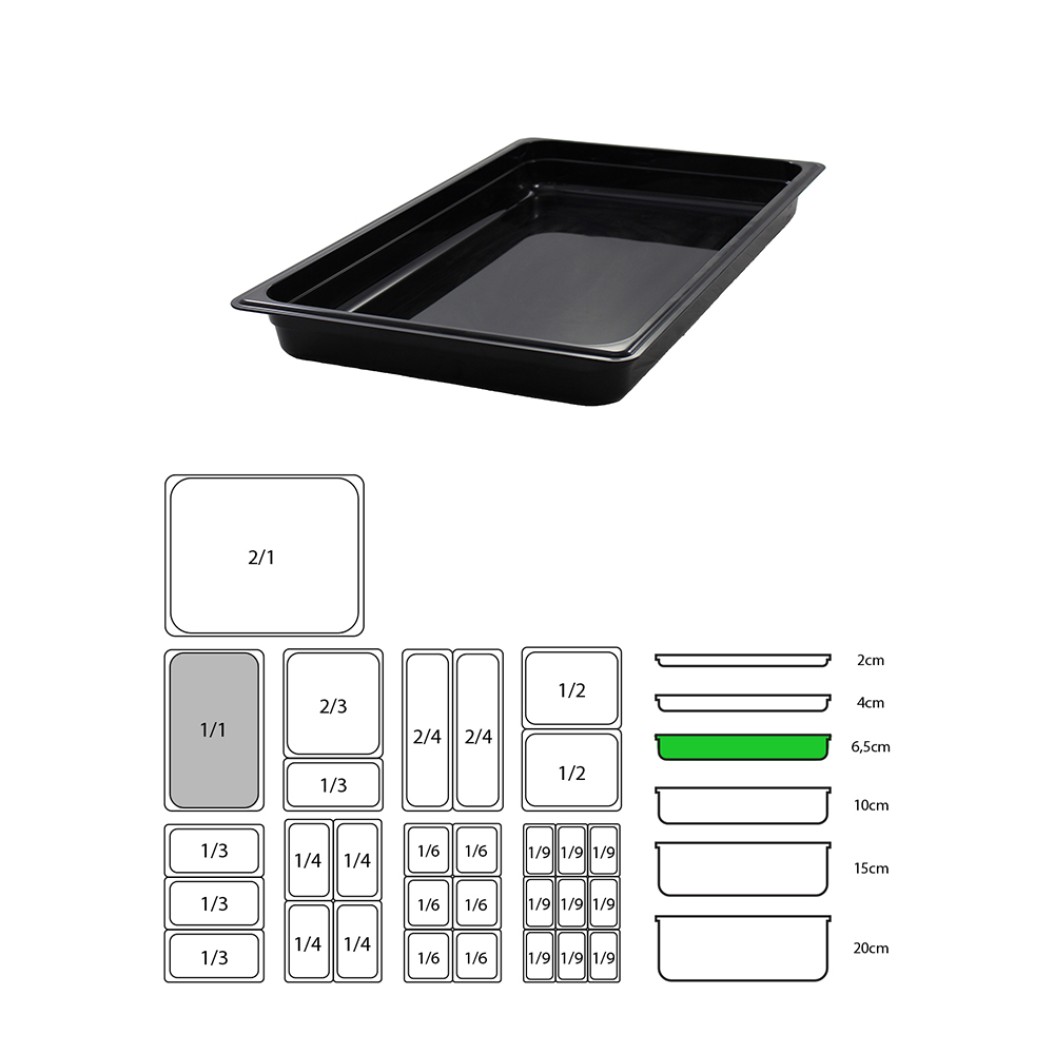 ΔΟΧΕΙΟ PC GN1/1-6,5hcm