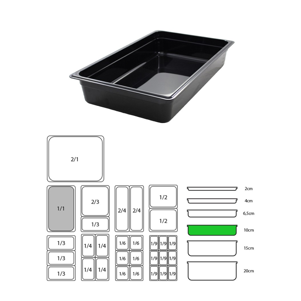 ΔΟΧΕΙΟ PC GN1/1-10hcm ΔΟΧΕΙΟ PC GN1/1-10hcm