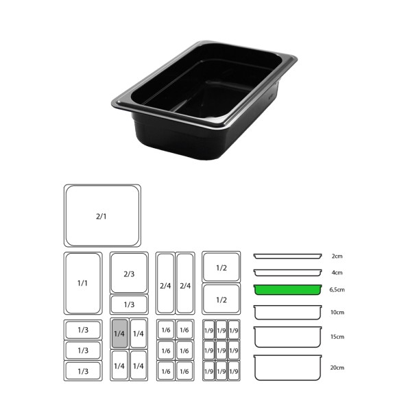ΔΟΧΕΙΟ PC GN1/4-6,5hcm