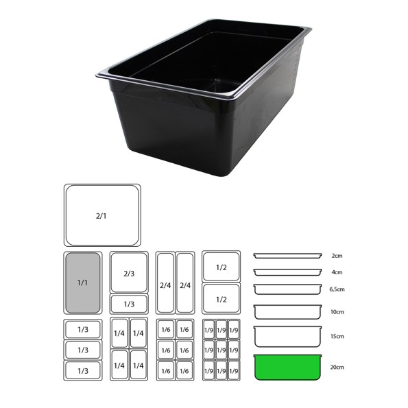 ΔΟΧΕΙΟ PC GN1/1-20hcm