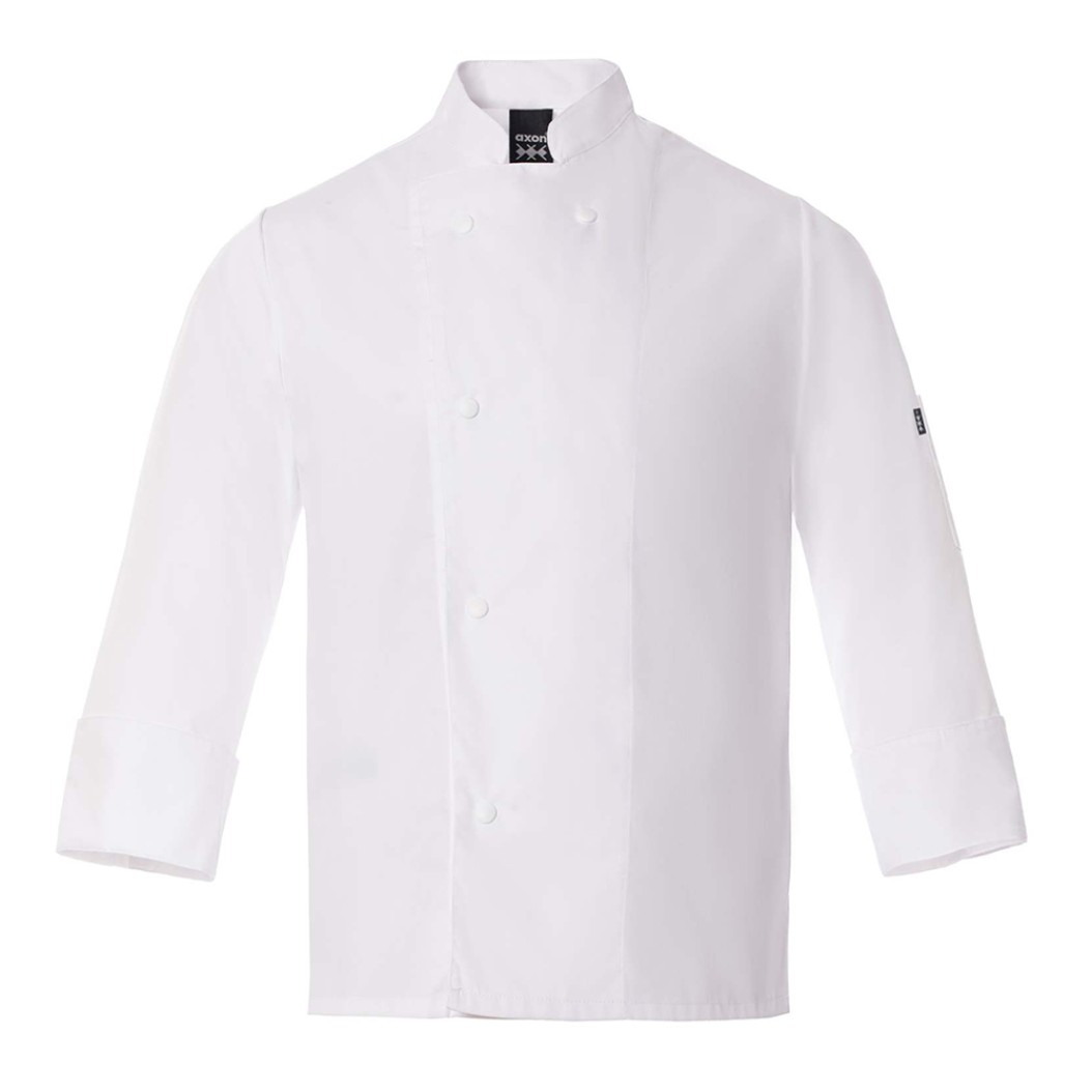 ΣΑΚΑΚΙ CHEF UNISEX ΜΑΝΙΚΙΑ 3/4 ΛΕΥΚΟ XL