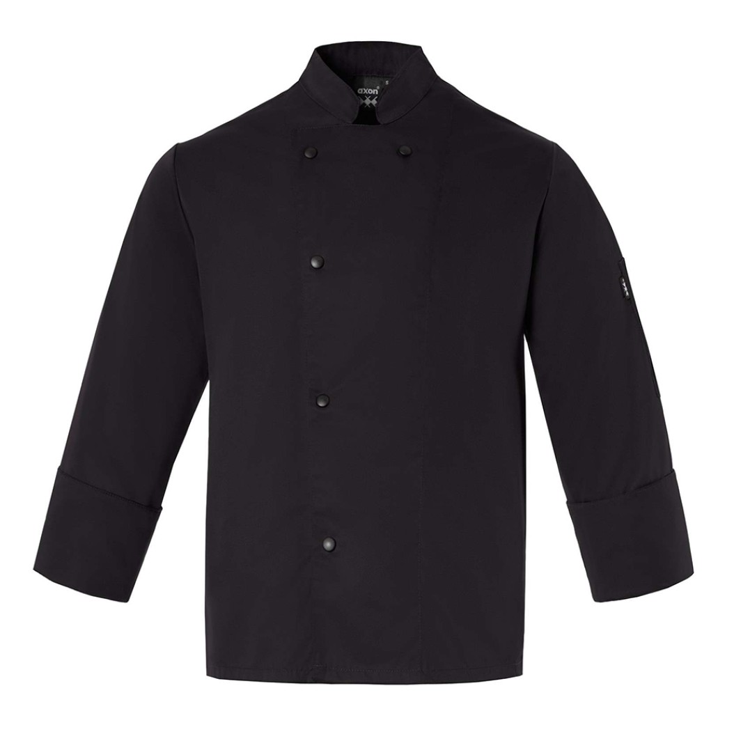 ΣΑΚΑΚΙ CHEF UNISEX ΜΑΝΙΚΙΑ 3/4 ΜΑΥΡΟ MEDIUM