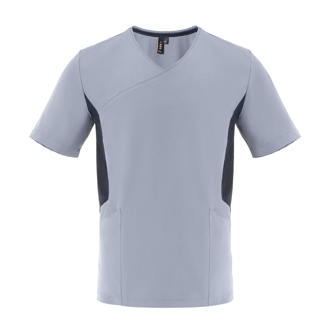 ΜΠΛΟΥΖΑ UNISEX GUSTO ΓΚΡΙ-ΜΑΥΡΟ SMALL