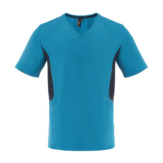 ΜΠΛΟΥΖΑ UNISEX GUSTO ΜΠΛΕ-ΜΑΥΡΟ LARGE