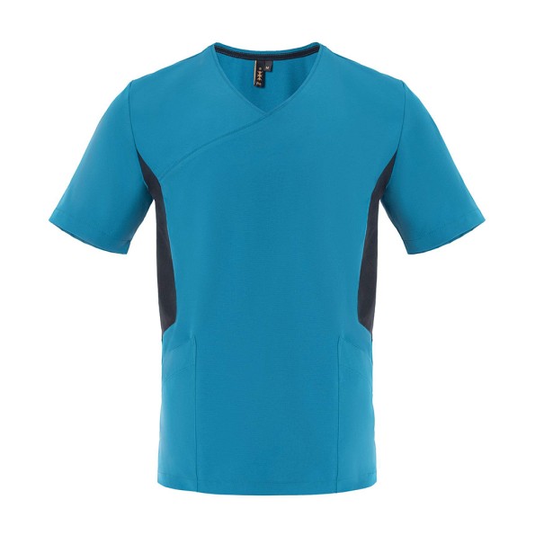 ΜΠΛΟΥΖΑ UNISEX GUSTO ΜΠΛΕ-ΜΑΥΡΟ XL