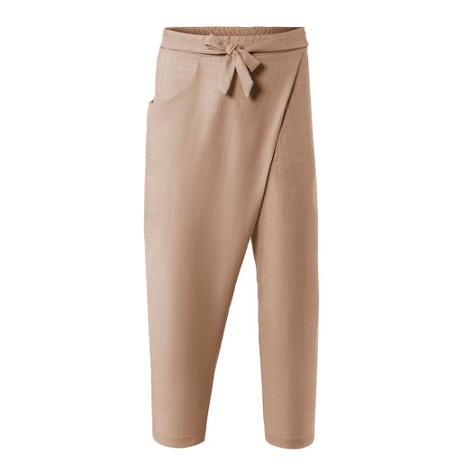 ΑΣΥΜΜΕΤΡΗ ΠΑΝΤΕΛΟΝΑ UNISEX HAREM CAMEL LARGE