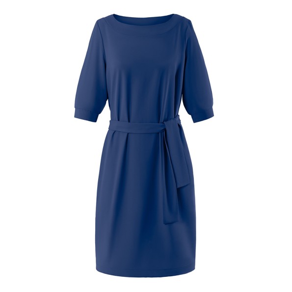 ΓΥΝΑΙΚΕΙΟ ΦΟΡΕΜΑ ΕΛΑΣΤΙΚΟ AMELIE NAVY BLUE  XL
