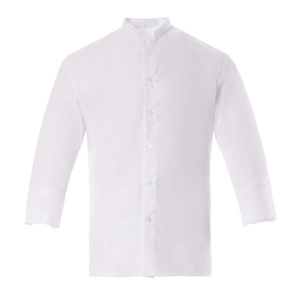 ΠΟΥΚΑΜΙΣΟ UNISEX 3/4 ΜΑΝΙΚΙΑ CHIELLINI ΛΕΥΚΟ MEDIUM