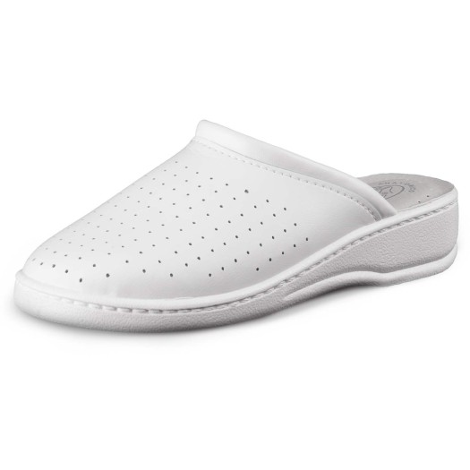 ΣΑΜΠΩ ΔΕΡΜΑΤΙΝΟ ΛΕΥΚΟ SIZE 39