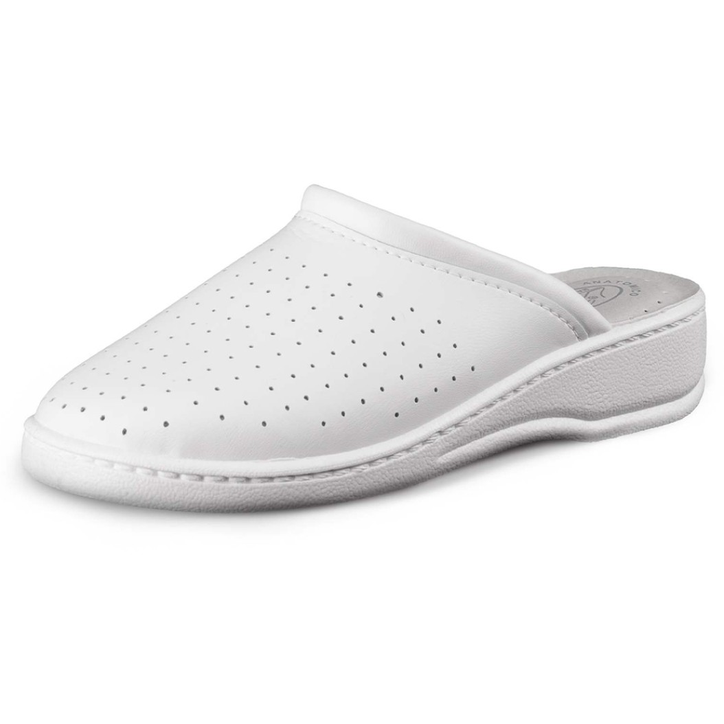 ΣΑΜΠΩ ΔΕΡΜΑΤΙΝΟ ΛΕΥΚΟ SIZE 47